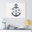 Jesus Is The Anchor Of Our Home - Wrapped Canvas Print-216084134