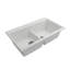 Baveno Lux 33.86 in. L Undermount Double Basin Kitchen Sink