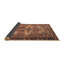Tapis noir / brun à motif oriental-728800760