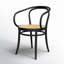 Fauteuil bistro en bois massif Diane-966514184
