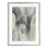 Reproduction encadrée sous verre monochrome, faite par Kippi Leonard
