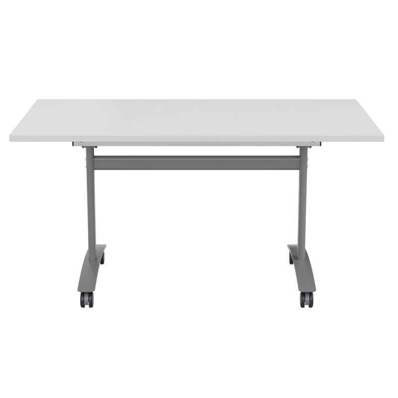 Bouton Rectangle Conference Table, White, H73 x W140 x D70cm