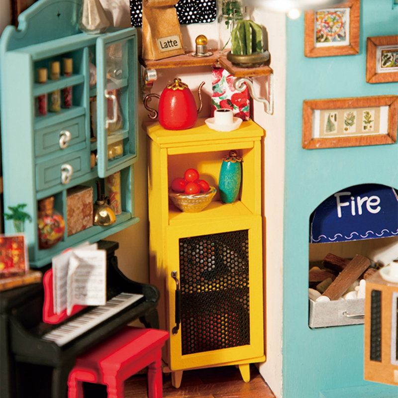 Casse-tête bricolage 3D House - Joy's Living Room