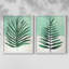Impression encadrée Verging Palm I-Premium - prête à être accrochée - aucun clou requis - aucun clou requis-1737995901-1737995880