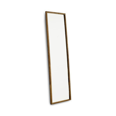 Wooden Mirror 16*56 Inches Natural