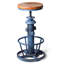 Tabouret de bar de cuisine antique et industriel-1652130273-1669367480