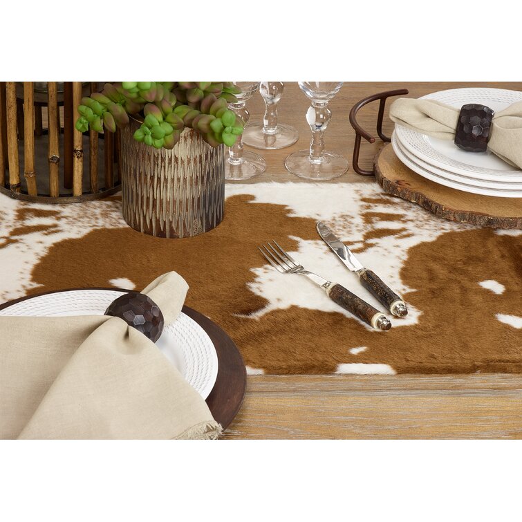 Cowhide Table Runner 54L