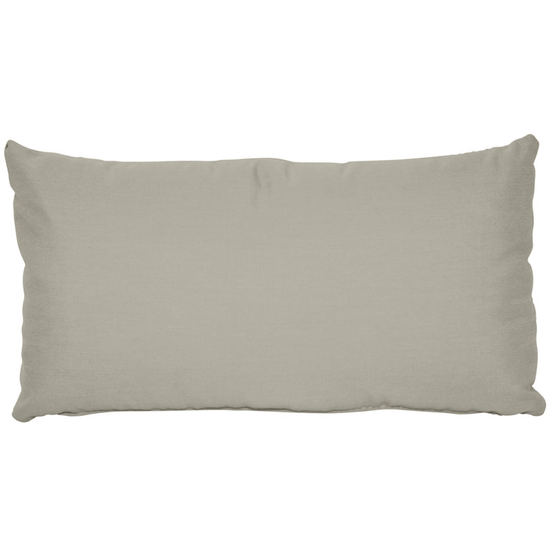 Coussin lombaire intérieur / extérieur Sunbrella®, Spectre Dove Sunbrella® Plainweave
