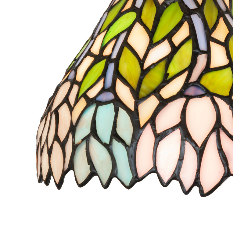 7" Wide Wisteria Flushmount