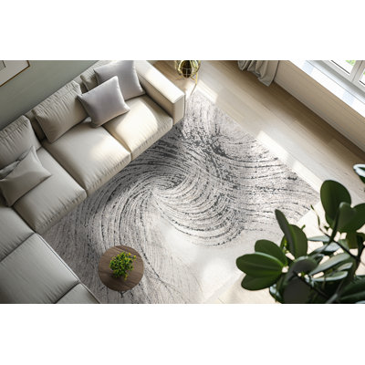 Dazaya Abstract Area Rug