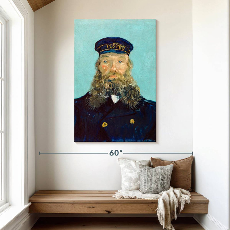 Portrait du facteur Roulin, H 48 po x l 32 po