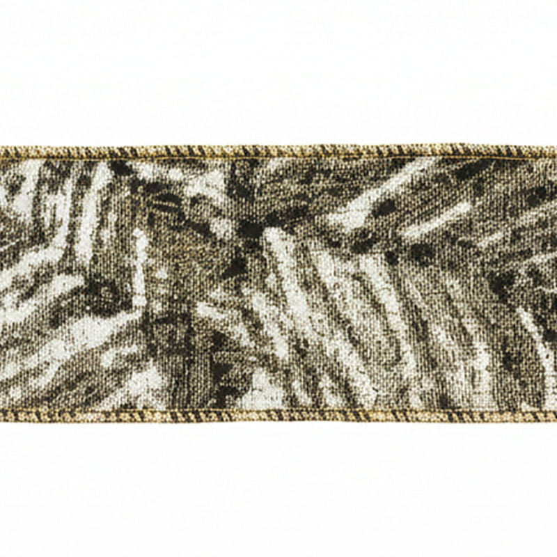 Vickerman 2.5" Black Jacquard Ribbon.