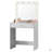 Vanity Desk With Mirror And Lights, Dressing Table With Large Drawer, 1 Level Storage Dresser & 3 Lighting Modes Adjustable Brightness-1632863890