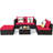 4 - Person Patio Conversation Set with Cushions-368006427