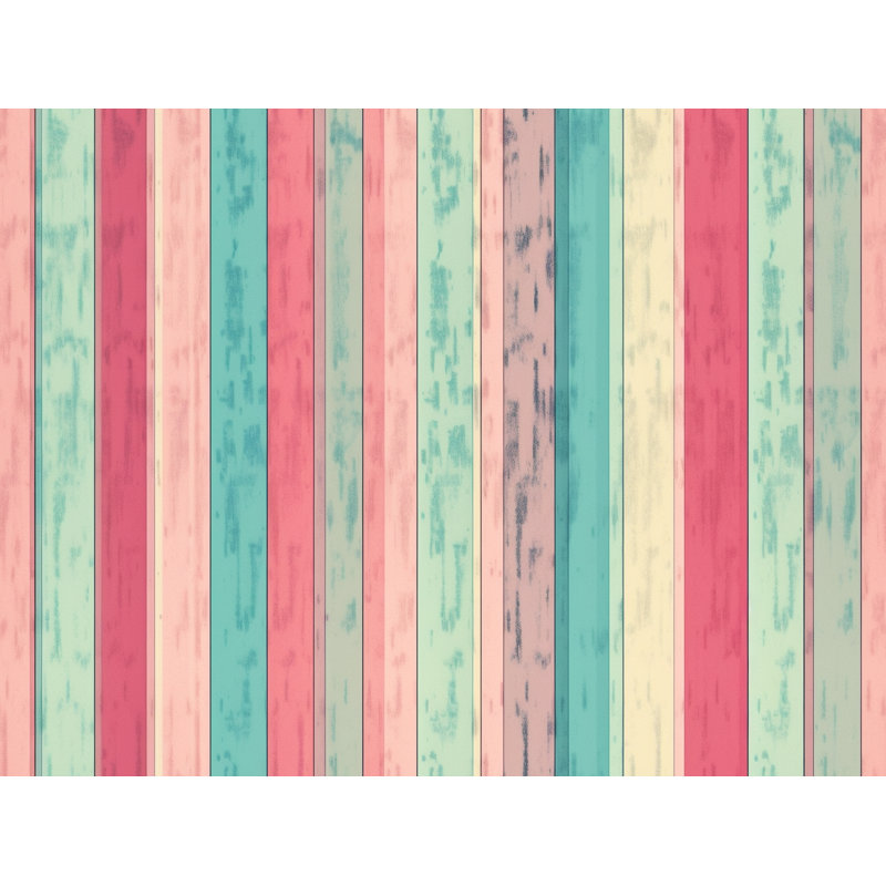 Tanica Room Darkening Curtain Pair, 20" W x 61" L, Pink/Turquoise