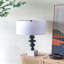 Lampe de table - avec corps rond à quatre niveaux, abat-jour requis-25516983