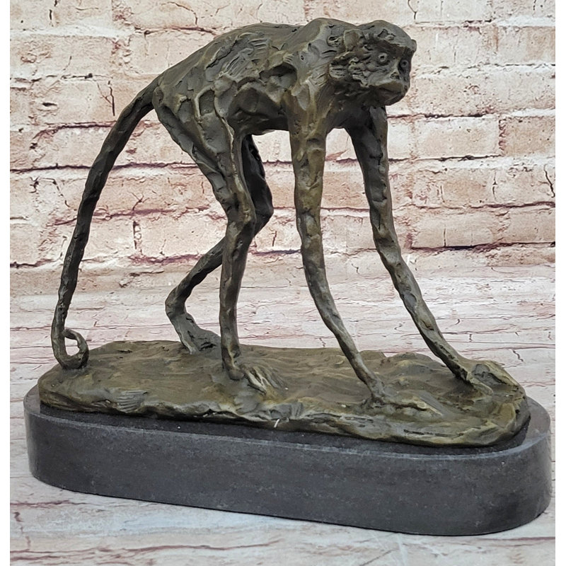 Sculpture de singe Barnabus