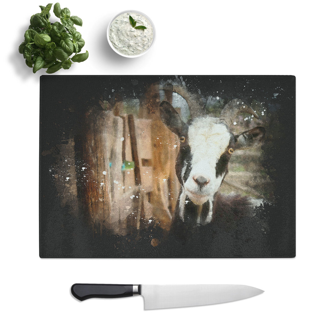 Goat Vol.1 Paint Splash Chopping Board