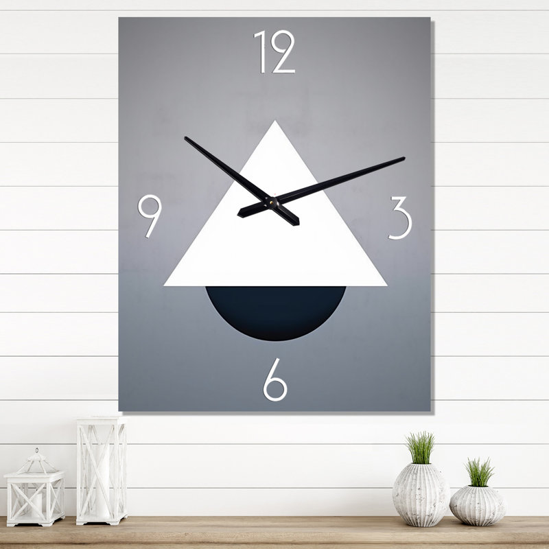 Horloge murale rétro - Harmony, H 28 po x l 12 po x P 1 po