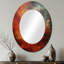 Marron Mars mystère planète I - notre grand système solaire miroir, miroir mural décoratif rouge, art imprimé en métal-121935363-121935359