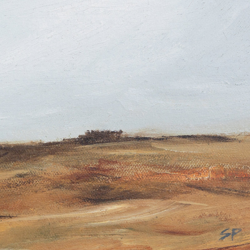 Wheat Field Print by Shaina Page, 40" H x 40" W x 2" D