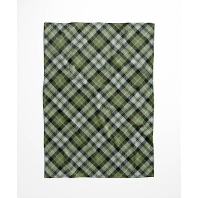 Anthony Plaid Velveteen Fleece Blanket