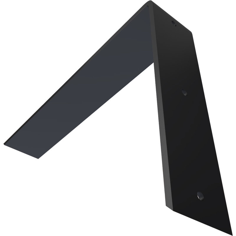 Support de comptoir en acier robuste, H 14 po x l 10 po x P 2,5 po