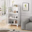 Armoire de rangement en bois avec porte en verre et tablettes-984544657