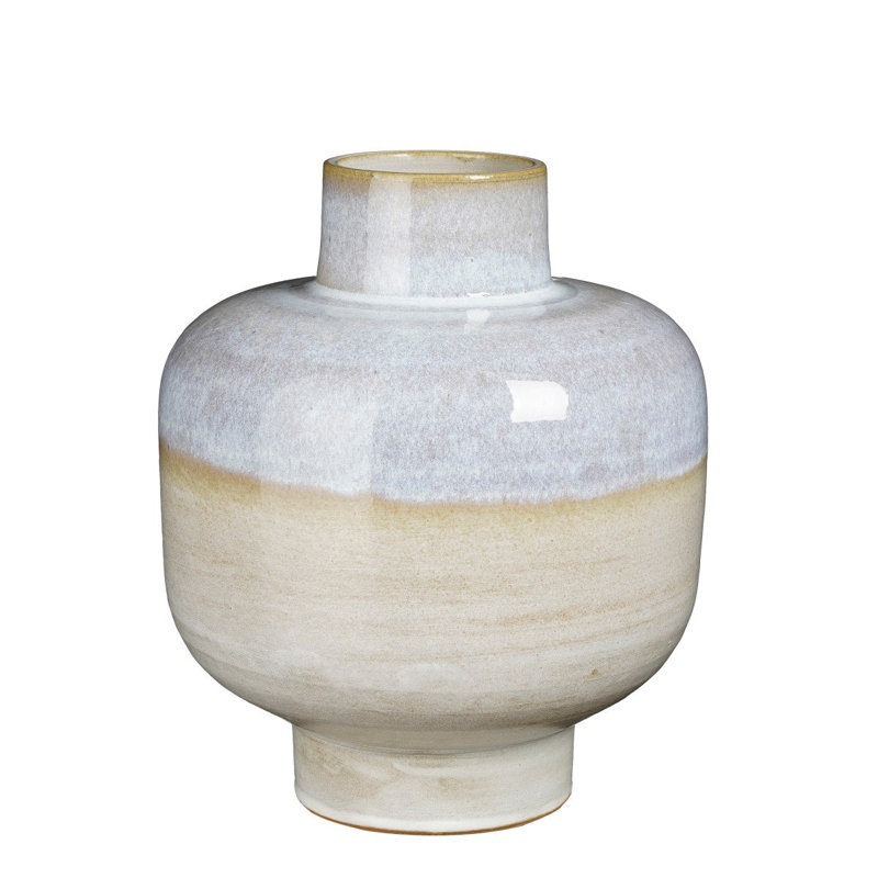 Ciacci Terracotta Table Vase, Grey