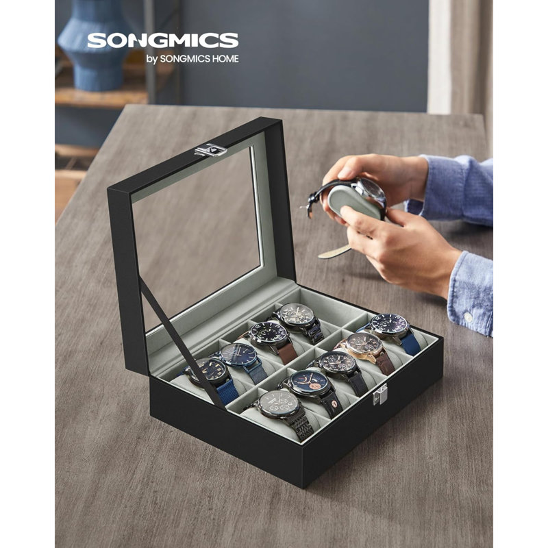 Watch Box + Mirror