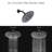 Ian Multi Function Adjustable Shower Head-53882260