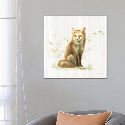 Meadows Edge IV On Wood by Danhui Nai - Wrapped Canvas Gallery-Wrapped Canvas Giclée