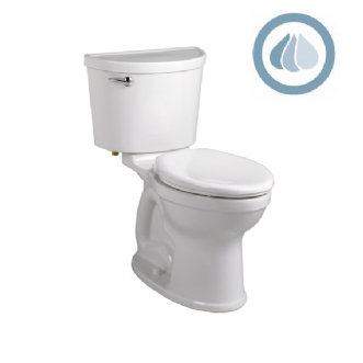 White Ceramic Right-Hand Trip Lever Toilet Tank
