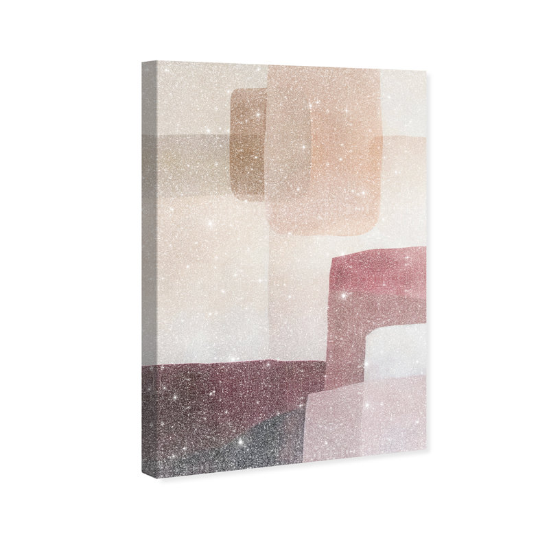 Ruby Dreams I Canvas Abstract Print by Oliver Gal, Black Frame, 10 x 15, 45"H x 30"W, Canvas Unframed