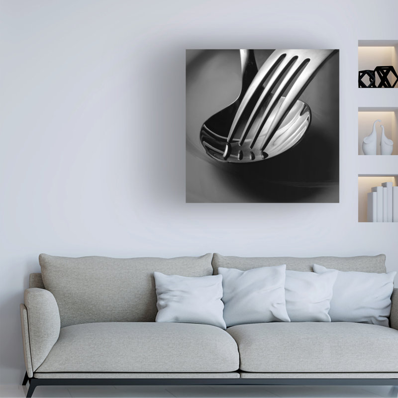 Art sur toile «bol, cœur brisé», H 14 po x l 14 po x P 2 po