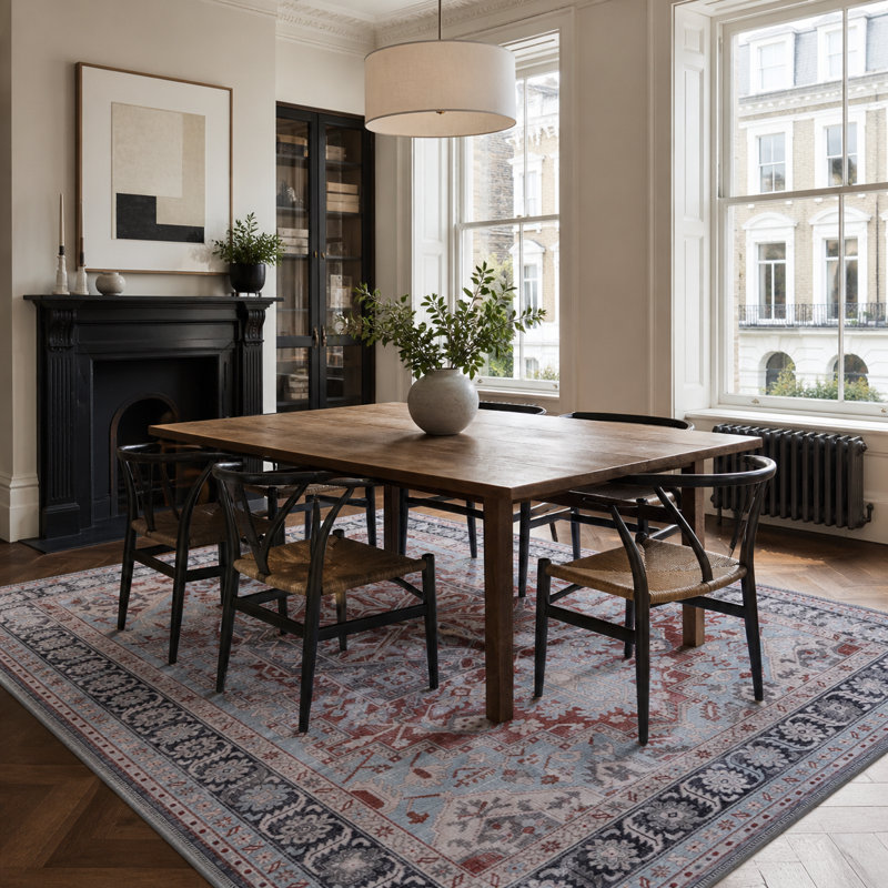 Geometric Cotton and Chenille Flatweave Area Rug, 200 x 300 cm
