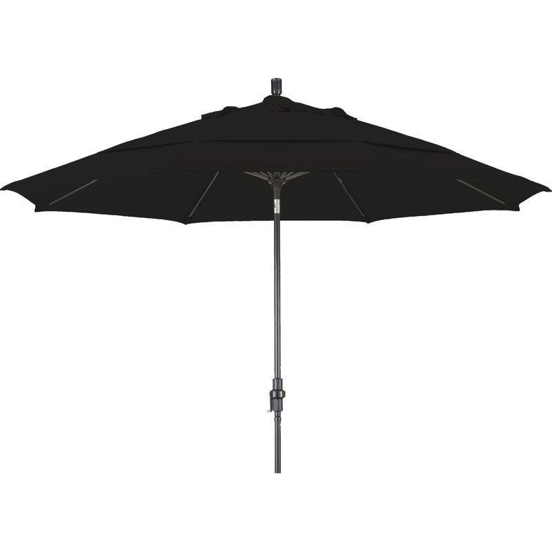 Canvas Black Sunbrella® Canvas, Matted White