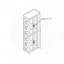 Armoire de rangement en verre-1190423840