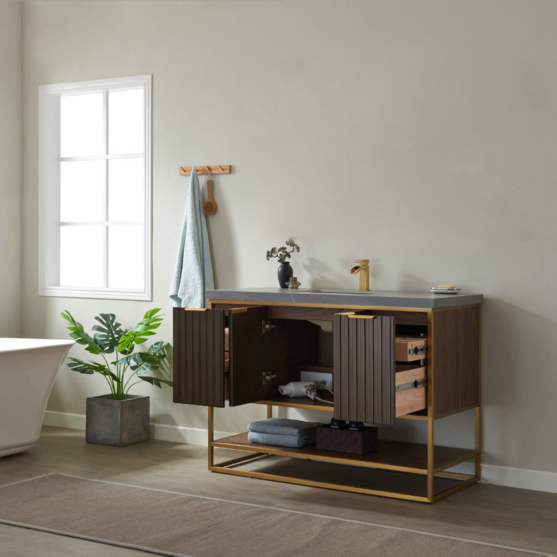 Ensemble de meuble-lavabo simple 48 po Afeefa