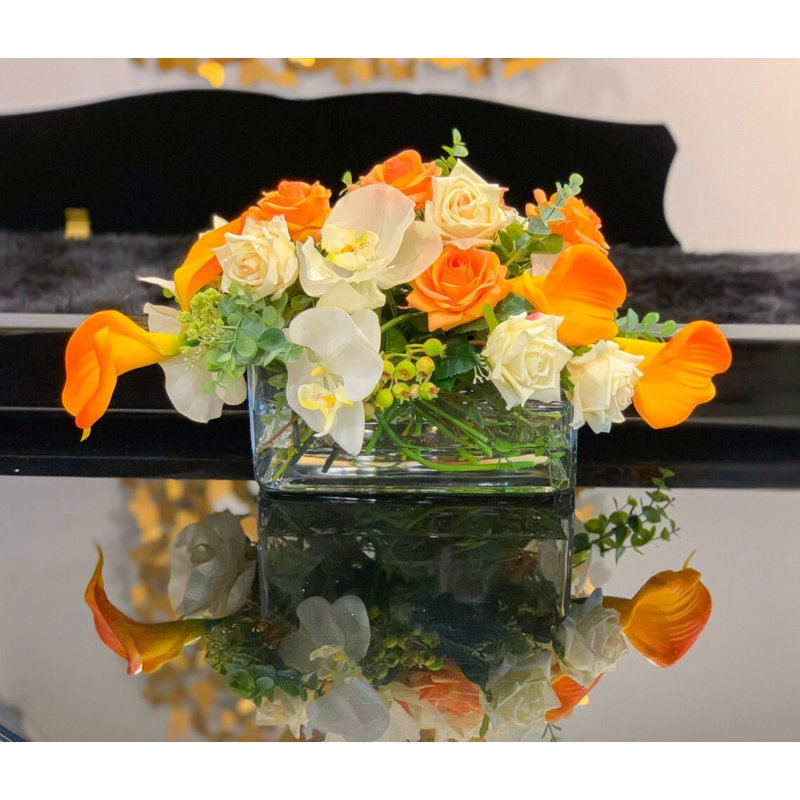 Hydrangea Arrangement in Vase