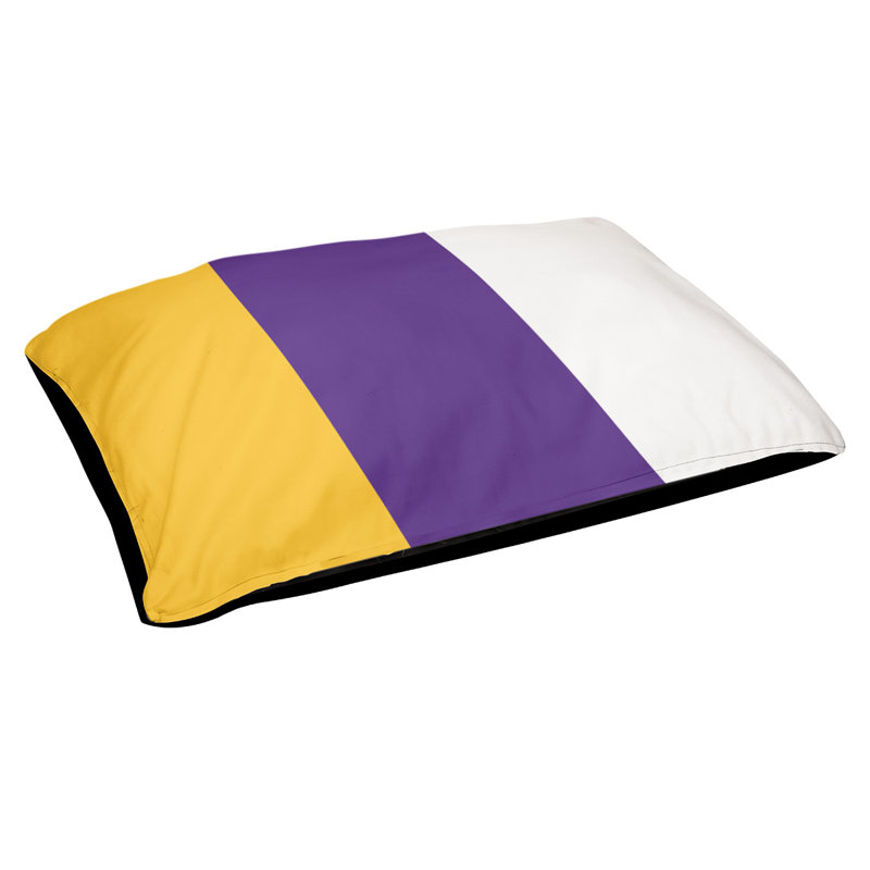 Polyester Pet Bed, Purple, Medium (28" W x 18" D x 6" H)