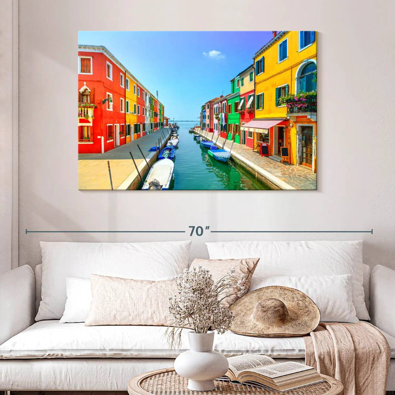 Ravi Burano Canal House, H 32 po x l 48 po