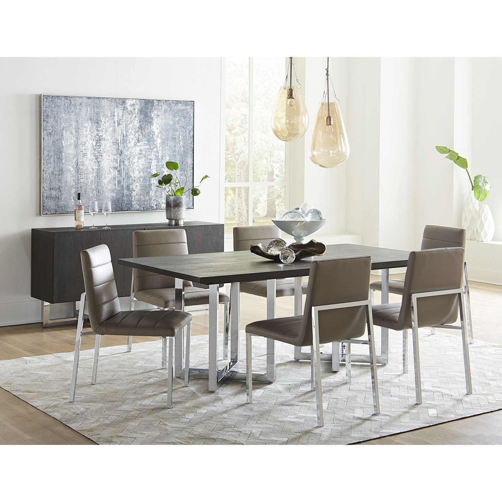 Dern 40" Wood Dining Table