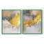 Série ABSTRACT CDxxxix - reproduction encadrée de qualité supérieure - prête à être accrochée - aucun clou requis - aucun clou requis-1600092851-1600092855