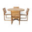 Venice 5 - Piece Solid Wood Dining Set-1429326556