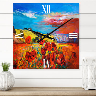 Metal Wall Clock