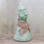 Sculpture en céramique Hill Tribe Man Celadon