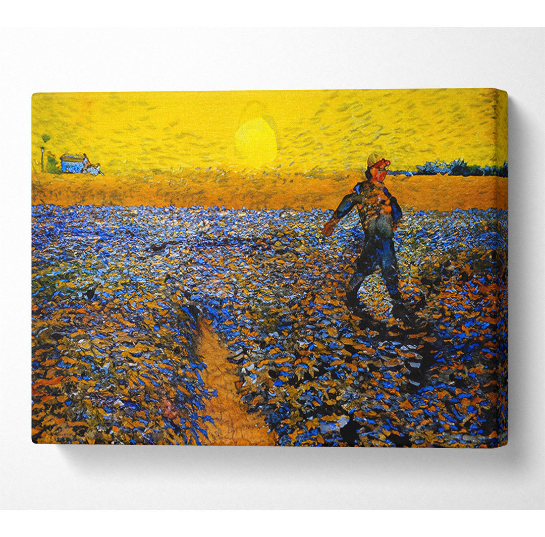 Van Gogh Sower - Kunstdrucke auf Leinwand - Wrapped Canvas