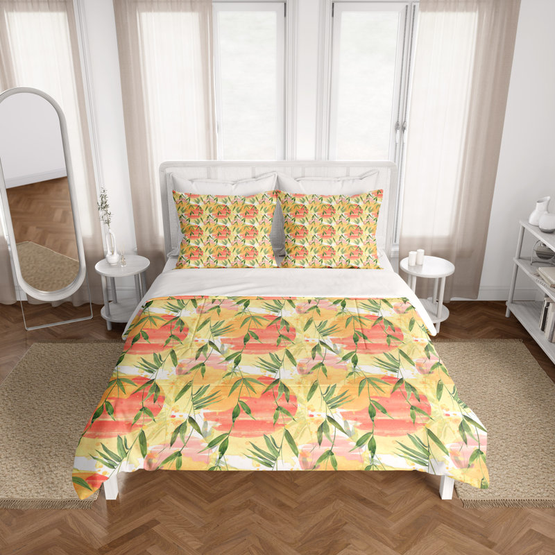 Abstract Duvet Cover, Queen Duvet Cover + 2 Queen Shams