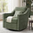 Upholstered Swivel Accent Chair, 360° Swivel Lounge Chair with Removable Cushions, Textured Fabric, Modern Armchair for Living Room, Bedroom & Reading Nook-266598244